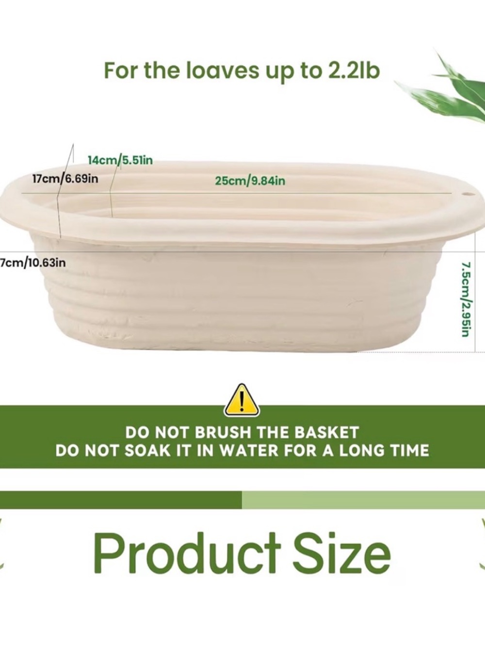 Bread Proofing Basket - Natural Kraft Box - Picture 4 of 6